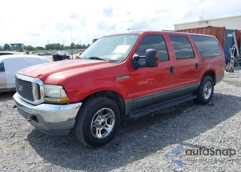 2003 Ford Excursion Xlt из США, поврежденный, VIN 1FMNU40L83ED67758